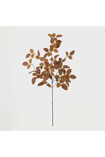 Danube Home Fernza Artificial Autumn Foliage Branch 65cm Rusty Decorative Plant