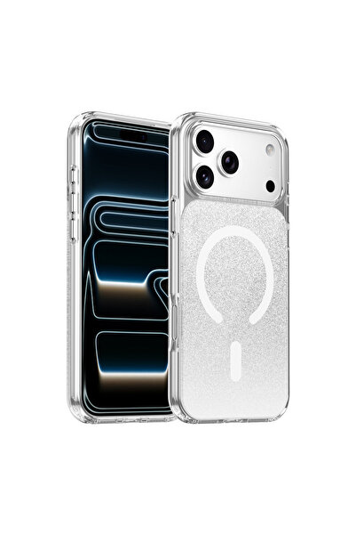 halkhouse İphone 17 Pro Max & 18 Pro Max Kılıf Kamera Korumalı MagSafe Şarj D...