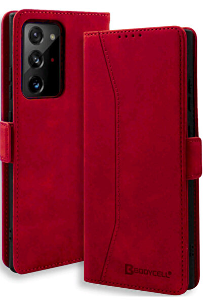Bodycell Θήκη - Πορτοφόλι Samsung Galaxy Note 20 Ultra - Red