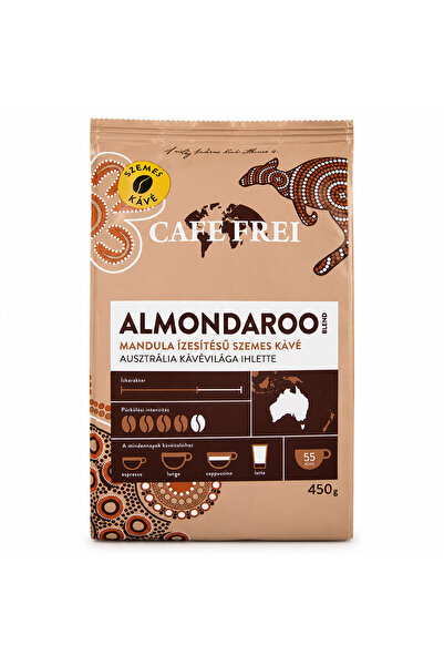 Cafe Frei Almondaroo – Cafea boabe cu aromă de migdale 450 g