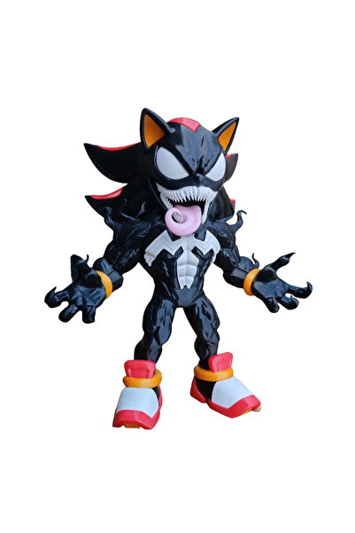 Eva Prints Figurina decorativa Shadow Venom, 27 cm, model fan art, design hib...