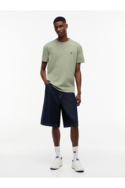Tommy Hilfiger Men's Tjm Reg Badge Tee Ext Dm0Dm20322-Thpmo