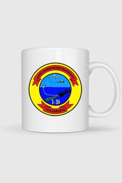 Bahriyeli Collection Tcg Sakarya between the Waves Themed Printed Mug