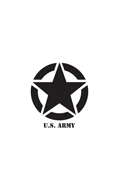 Amo-Stickers Стикер Офроуд U.S. Army 50см Зелен