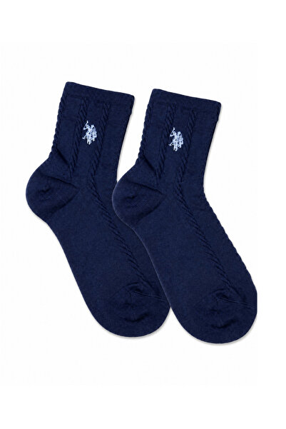 U.S. Polo Assn. 2-Piece Women's Knitted Patterned Socks