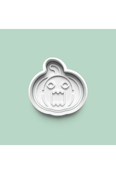 AKTASTORE Screaming Pumpkin Cookie Mold and Sugar Paste Mold 0942-4