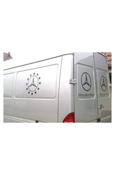 Amo-Stickers Σετ 2 αυτοκόλλητων Mercedes Sprinter για πάνω και κάτω μέρος, Λε...