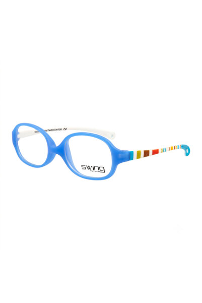 Swing 162 FR C:P220 (Kids) Blue Flexible Kids Eyeglasses Frame