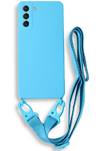 Bodycell Θήκη Σιλικόνης με Λουράκι Λαιμού - Samsung Galaxy S21 Plus 5G - Ligh...