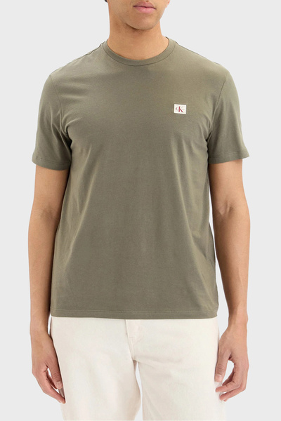 Calvin Klein Pamuklu Regular Fit Logolu Bisiklet Yaka T Shirt LV04RC272GLDY E...