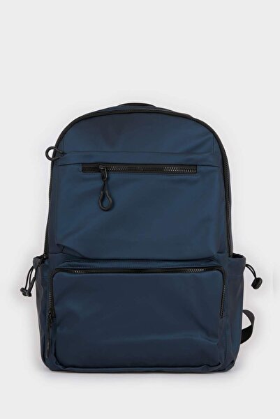 DeFacto Rucsac unisex pentru școală, albastru marin F0256AXNS
