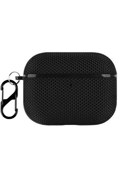 OEM Θήκη με κρίκο σε μαύρο χρώμα για Apple AirPods Pro 3