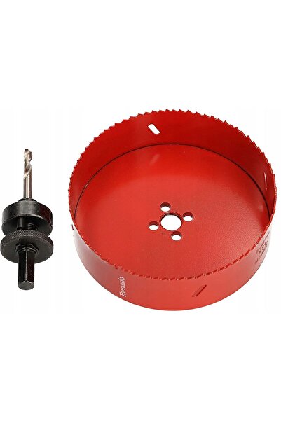 KOTARBAU Carotieră bimetalică 140mm dr-met + MÂNER 30-168