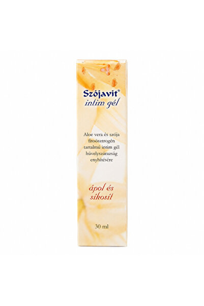 Szójavit Gel Intim – Gel intim cu Aloe Vera și fitoestrogeni din soia, 30 ml