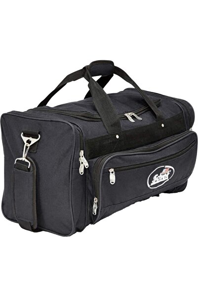 SCHIEK Sports Deluxe Gym Bag - Black
