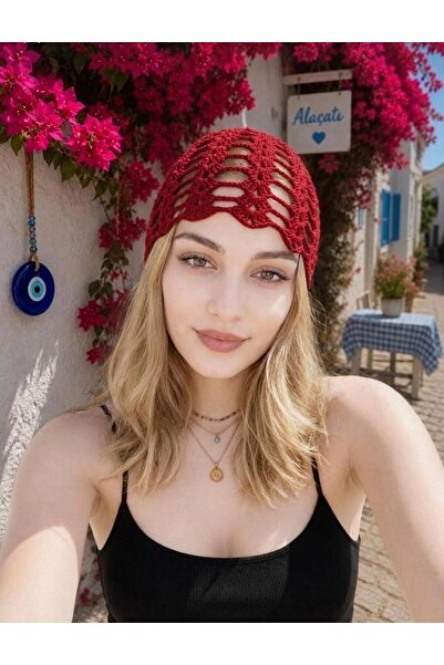 NOİR & GOLD Knitted Beanie or Knitted Bandana/Bone/Crochet Skull Cap