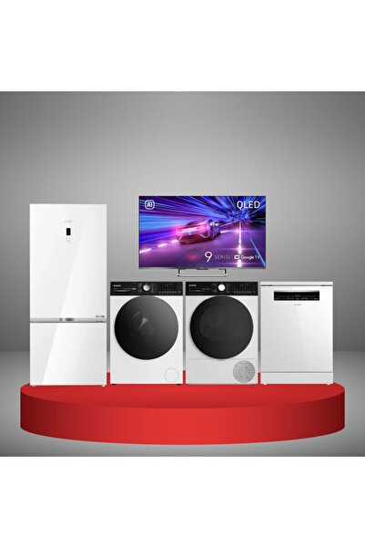 Arçelik 278551 EBC Beyaz Buzdolabı 10140 MP O 10 Kg Çamaşır Makinesi 1011 KMP...