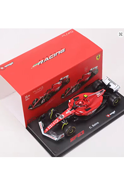 TWOXPLUS 1:43 Scale 2023 Sf23 Las Vegas Ferrari Formula 1 Alloy Car Model Buraga
