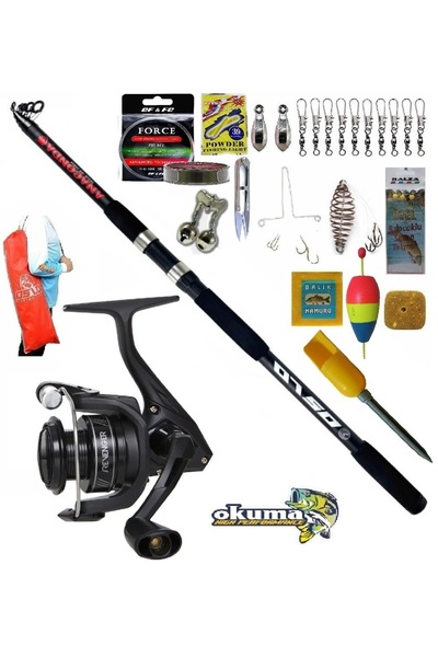 Okuma Revenger Rv-6000A 360cm 100-300gr Anaconda Profesyonel Sazan Kıyı Olta ...