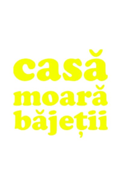 OEM Autocolant decorativ auto  "Să moră băieții ", 15cm, Galben