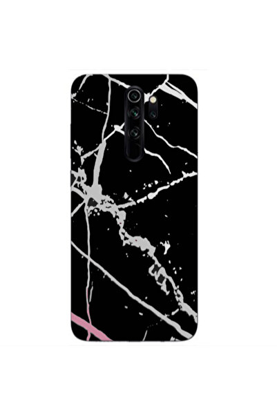 Other Xiaomi Redmi Note 8 Pro Marble Cream Cracks Transparent Silicone TPU Θήκη