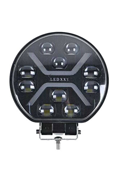 Ruan Proiector auto LED Spider 1013 rotund 9 inch Off Road camion alb-galben ...