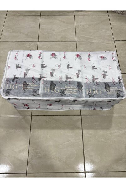 Yarençeyiz İstanbul Büyük Boy Yorgan Hurcu | Baza Altı Ve Çekyat Tipi Hurç | Büyük Boy 5 Adet 90x50x40cm