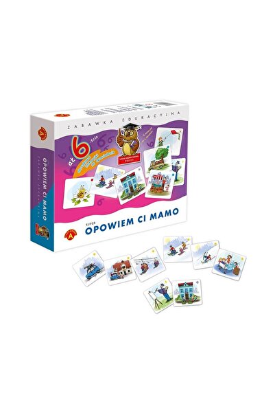 ALEXANDER Joc educational Super ALEX Construirea povestilor, pentru prescolar...