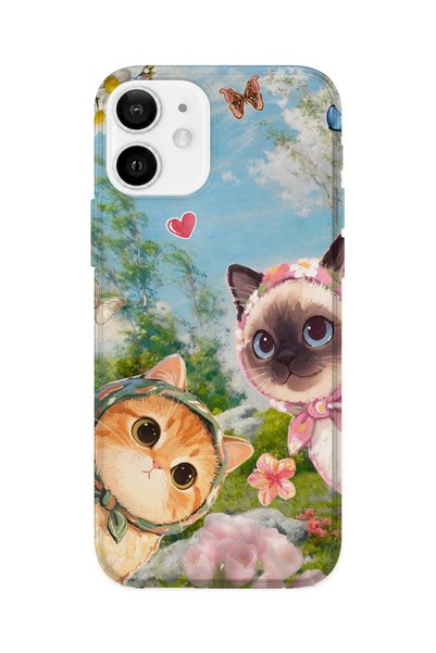 lelia iPhone 12 Mini Compatible Printed Transparent Phone Case |   Collection...
