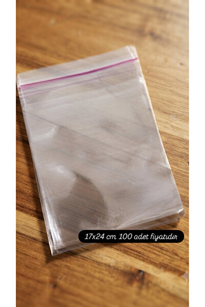 Neşeli Atölyem 100 Pieces of High Quality Transparent Taped Opp Gelatin Bags,...