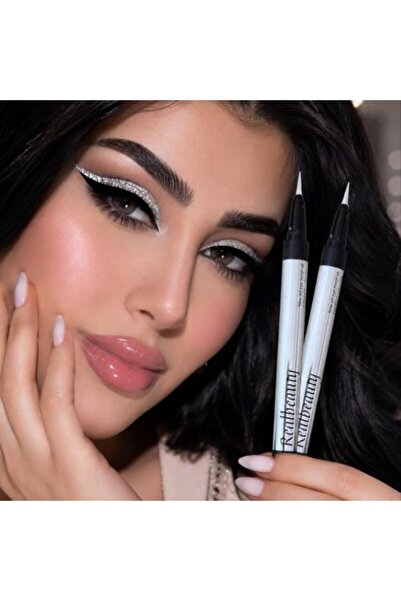real beauty Silver glitter eyeliner from
