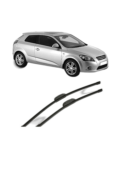 Bosch Set of car wipers for KIA PRO CEE'D (ED) from 2008-2013, for car windsc...