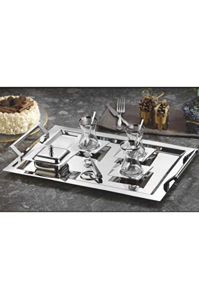 Tiamo Avons Sade 40 Piece Tea Set for 12 People 18/10 Cr-Ni