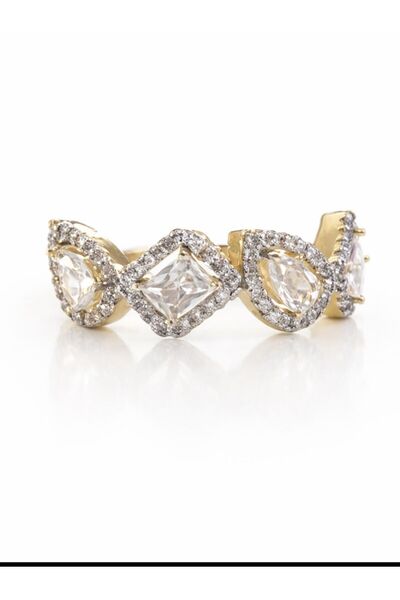 Sense of Atelier Lumera multi-stone ring
