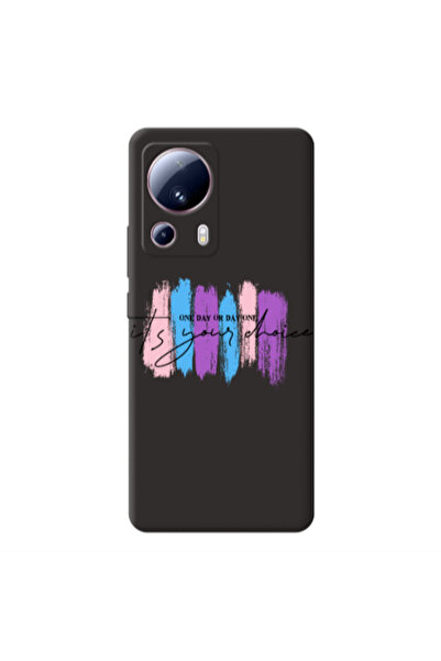Other Xiaomi Mi 13 Lite One Day Or Day One Black Colored Silicone TPU Θήκη