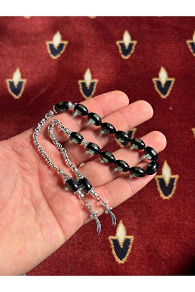 tesbihciniz Zülfikar Uç Special Design Blue Vermilion Amber Zaza Prayer Beads