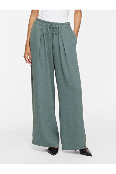 VILA Wide Leg Hose VISURASHIL Mid-Waist