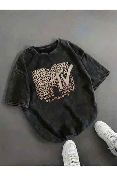 JANTIL MODA Premium Cotton Unisex Oversize T-Shirt – Vintage Look ✨