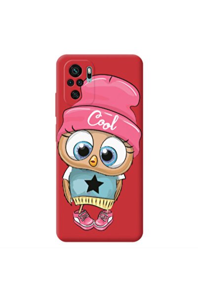 Other Xiaomi Redmi Note 10S Cool Star Red Colored Silicone TPU Θήκη