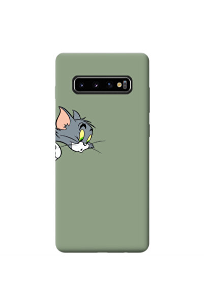Other Samsung S10 Tom 1 Light Green Colored Silicone TPU Θήκη