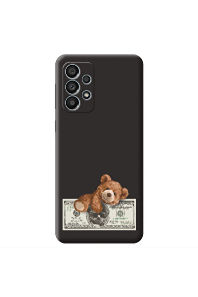 Other Samsung A53 Money Style Black Colored Silicone TPU Θήκη