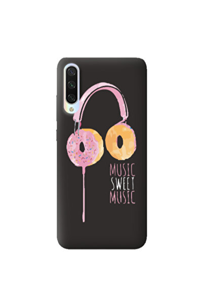 Other Xiaomi Mi 9 Lite Donut earphone Black Colored Silicone TPU Θήκη