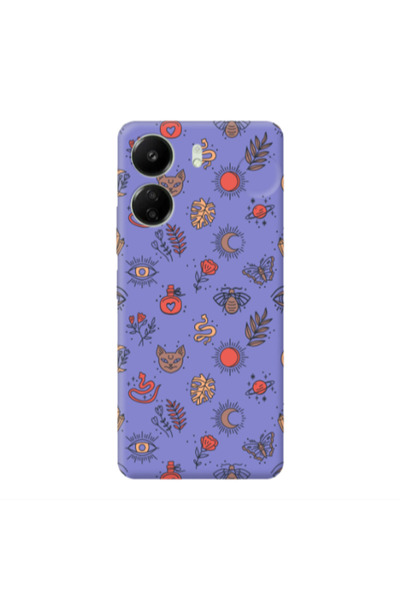 Other Xiaomi Redmi 13C Magic potion Purple Colored Silicone TPU Θήκη