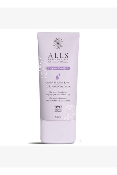 Alls Biocosmetics Organic Daily Hand Care Cream 50 ml