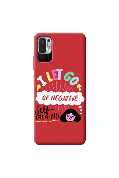 Other Xiaomi Redmi Note 10 Pro 5G Let go Self talking Red Colored Silicone TP...