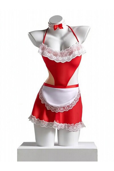 Sthxyfaith Sexy Maid Lingerie for Women Roleplay Lingerie Cosplay Lingerie Se...