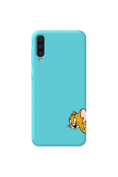 Other Samsung A70 Jerry 2 Turquoise Colored Silicone TPU Θήκη