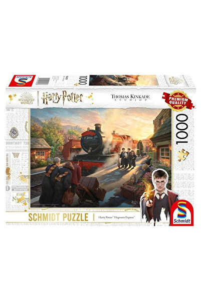 Schmidt Puzzle 1000 piese - Harry Potter - Expresul de la Hogwarts, Thomas Ki...