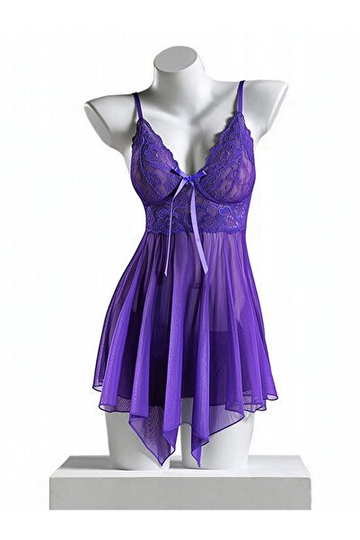 Sthxyfaith Women Lingerie Lace Chemise Sleepwear Babydoll Nightgown Teddy Lin...