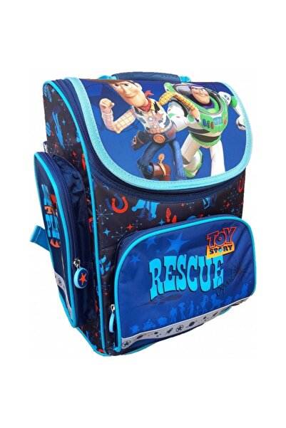 MC Micostore Σχολική τσάντα St.Majewski Toy Story 4, 1 θήκη, 3 τσέπες, ναυτικ...